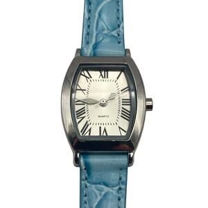 Women's Quartz Watch 22mm SKC With New Leather Band and Battery